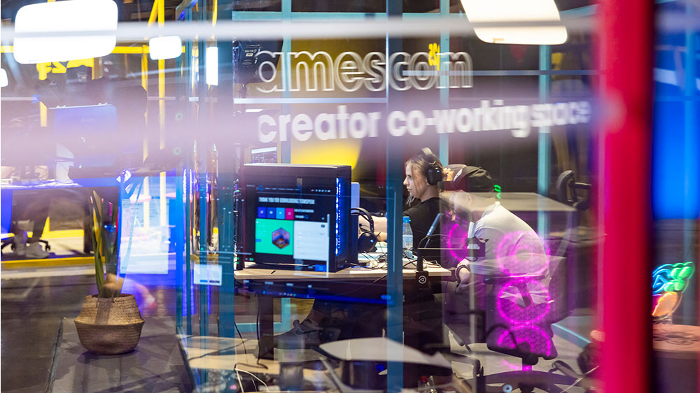 Creator Co-Working Space auf der gamescom, Event für Gaming, Content Creator, Streaming und digitale Popkultur